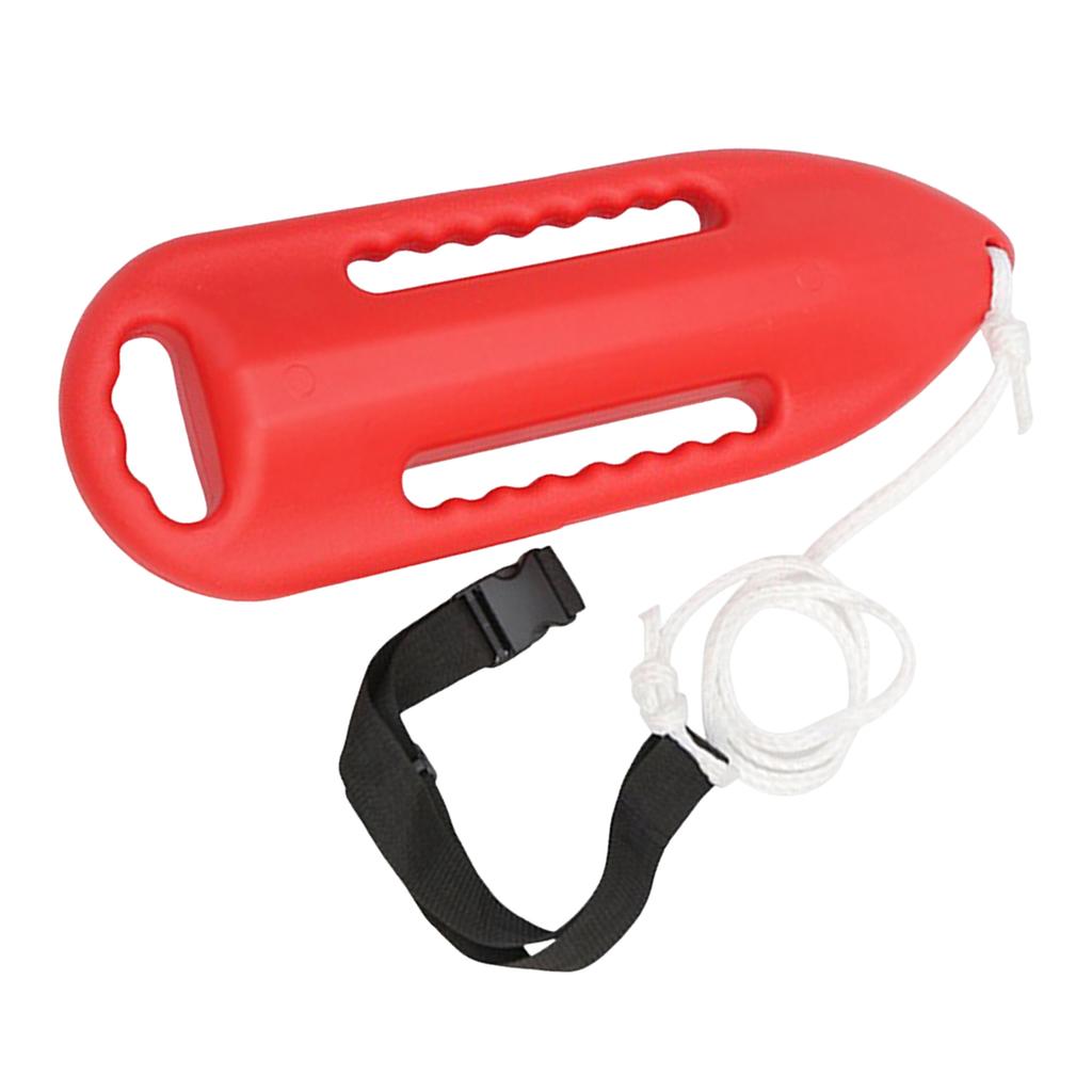 6 Handle Rescue Can Lifesaving Equipment Professional Open Water Swim Buoy Lifeguard Swimming Float for Kayaking Snorkeling