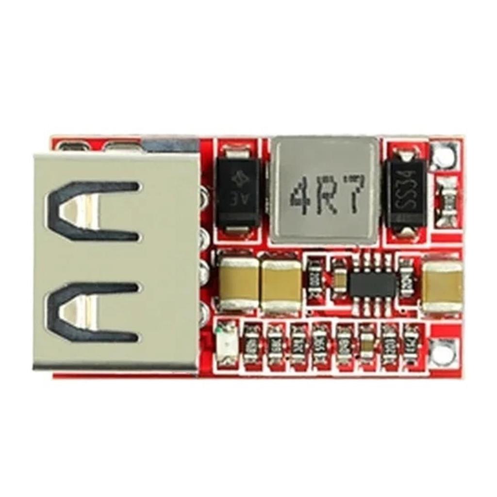 6-24V To 5V3A USB Step Down Module USB-A Mini DC-DC Steps Up Boost Modules Power Adjustable Converter for Voltage Regulation