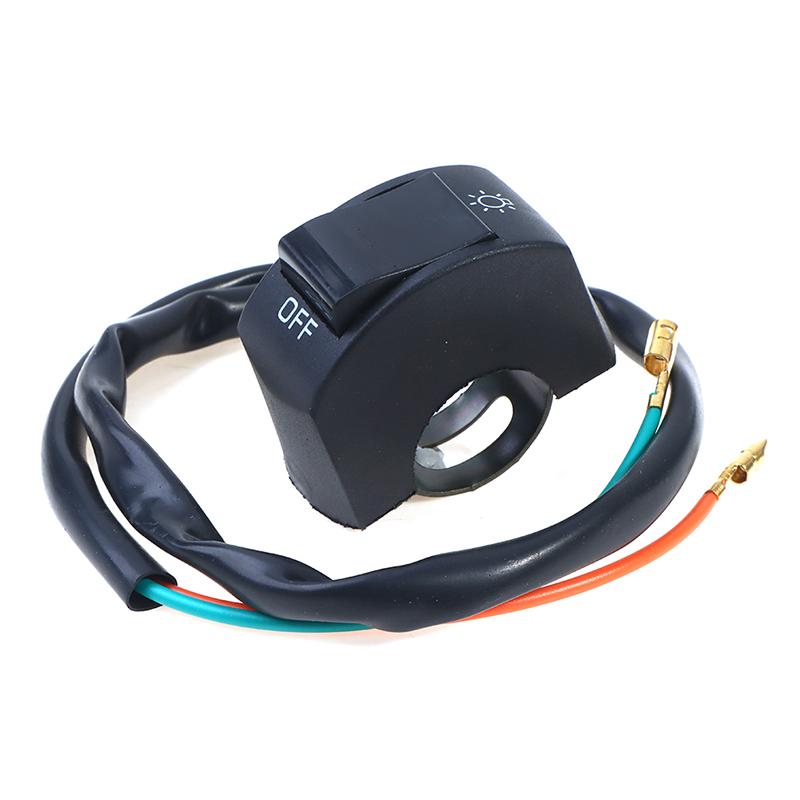 22mm EIN/AUS Motorrad Schalter Druckknopf 12V Taste Stecker Lenker Schalter für ATV Elektronische Fahrrad Roller motorrad