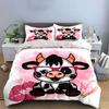 "Cartoon Cow Decor Set" Soft Skin-Friendly Bedding Set Includes 1 Duvet Cover And 2 Pillowcase Gift