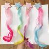 1 Piece Hair Accessories Princess Cute Gradient Curly Hair Five Pointed Star Wig Girls Hairpins Children Headwear Hair Clips
