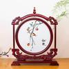 Suzhou Embroidery Living Room Decoration Advanced Sense Of Handicraft Office Decorative Screen Light Luxury Chinese Home Gift