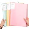 A4 Transparent Multilayer Insert Pockets Folder for Student Documents & Certificates
