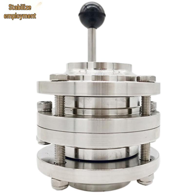 Wengong Sanitary 3-Piece Butterfly Valve