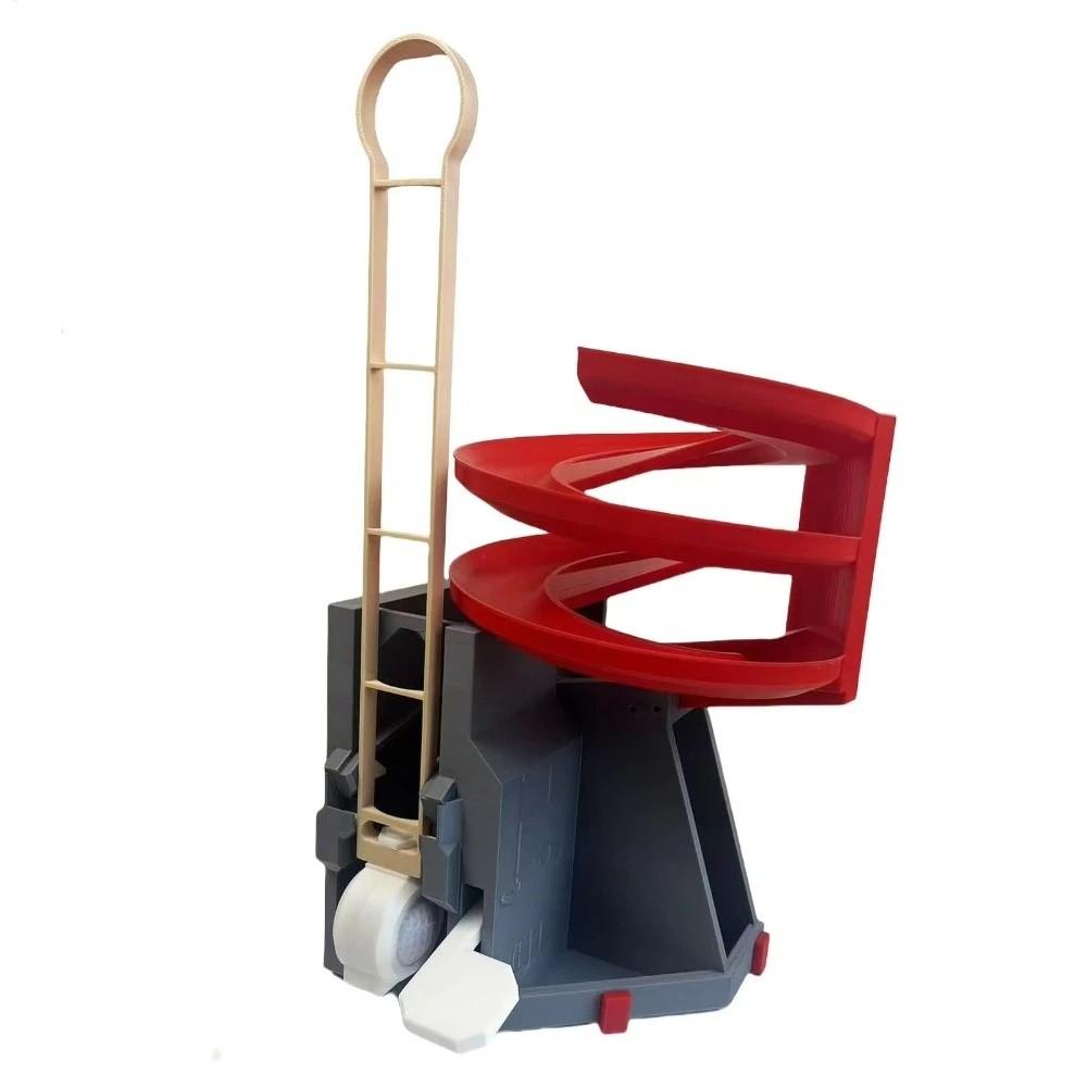25-Ball Capacity Golf Ball Launcher Set Foot Pedal Control Golf Ball Dispenser  Golf Simulator
