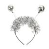 Hot Selling Alien Headband Silver Green Headband Martian Head Wrap Buckle Tiara