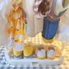 For Labubu Plastic Mini Clothes Organizer Doll Clothes Rack Labubu Dollhouse Furniture Toy Cosplay