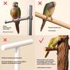 Parrots Swing Hammock Perch Metal Chain Wooden Rod Small Bird Toy For Cages Outdoor Use