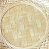 Round Pastry Plate Bamboo Rattan Fruit Basket Chinese Style Storage Basket  Tabletop
