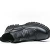 Side zipper high-top riding boots 2026 new autumn and winter soft-soled men's street casual leather shoes trend