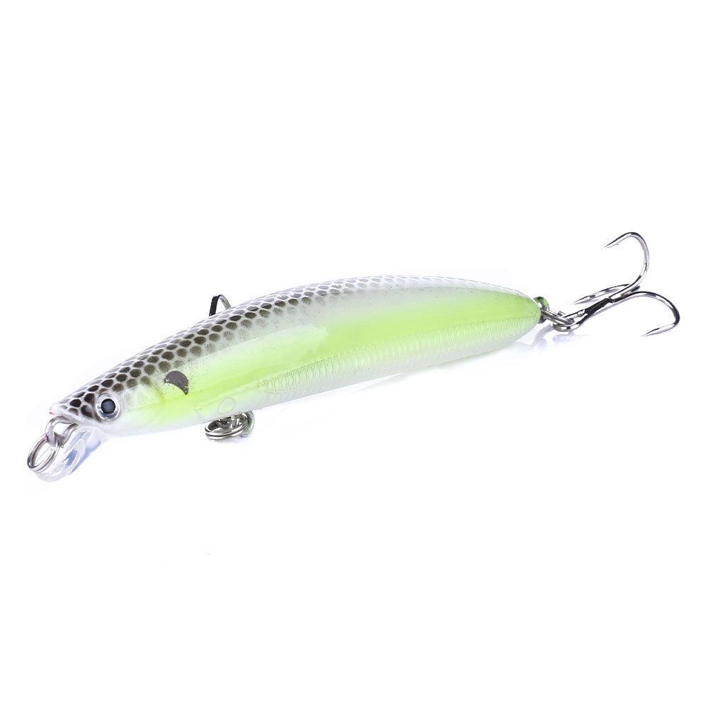 

Highly realistic sinking minnow lure9cm9gAll-layer freshwater and saltwater universal lure specifically designed for catching ba 9cm 9g