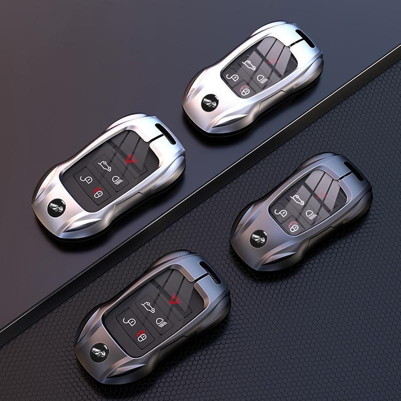 Car Key Case Shell Cover Fob for Land Rover Range Rover Sport Evoque Freelander Velar Discovery 4 LR2 LR4 for Jaguar XJ XF XJL