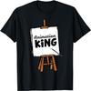 Animationskönig Cartoonist Cartoons Zeichner Künstler Zeichnen T-Shirt