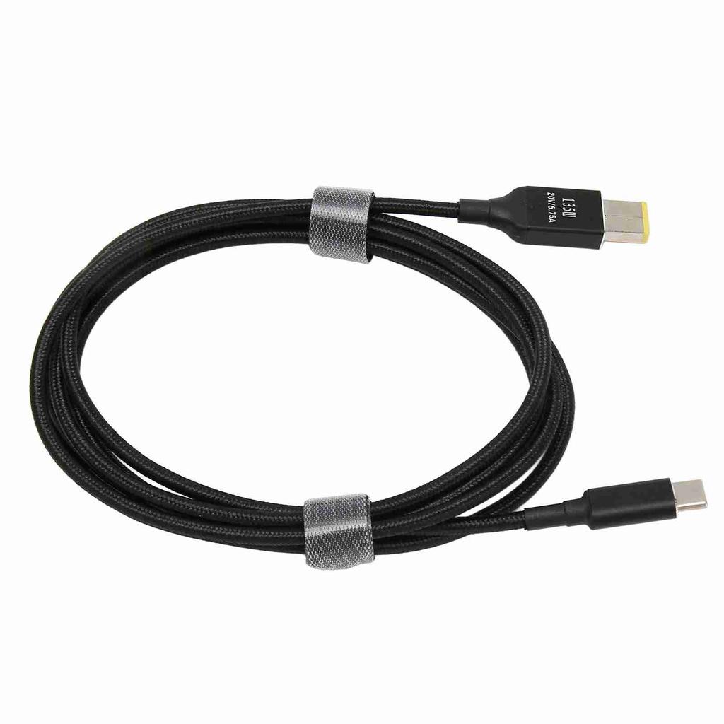 Kabel nabíječky typu C Profesionální Efektivní 135W PD Kabel pro rychlé nabíjení typu C pro Lenovo Legion