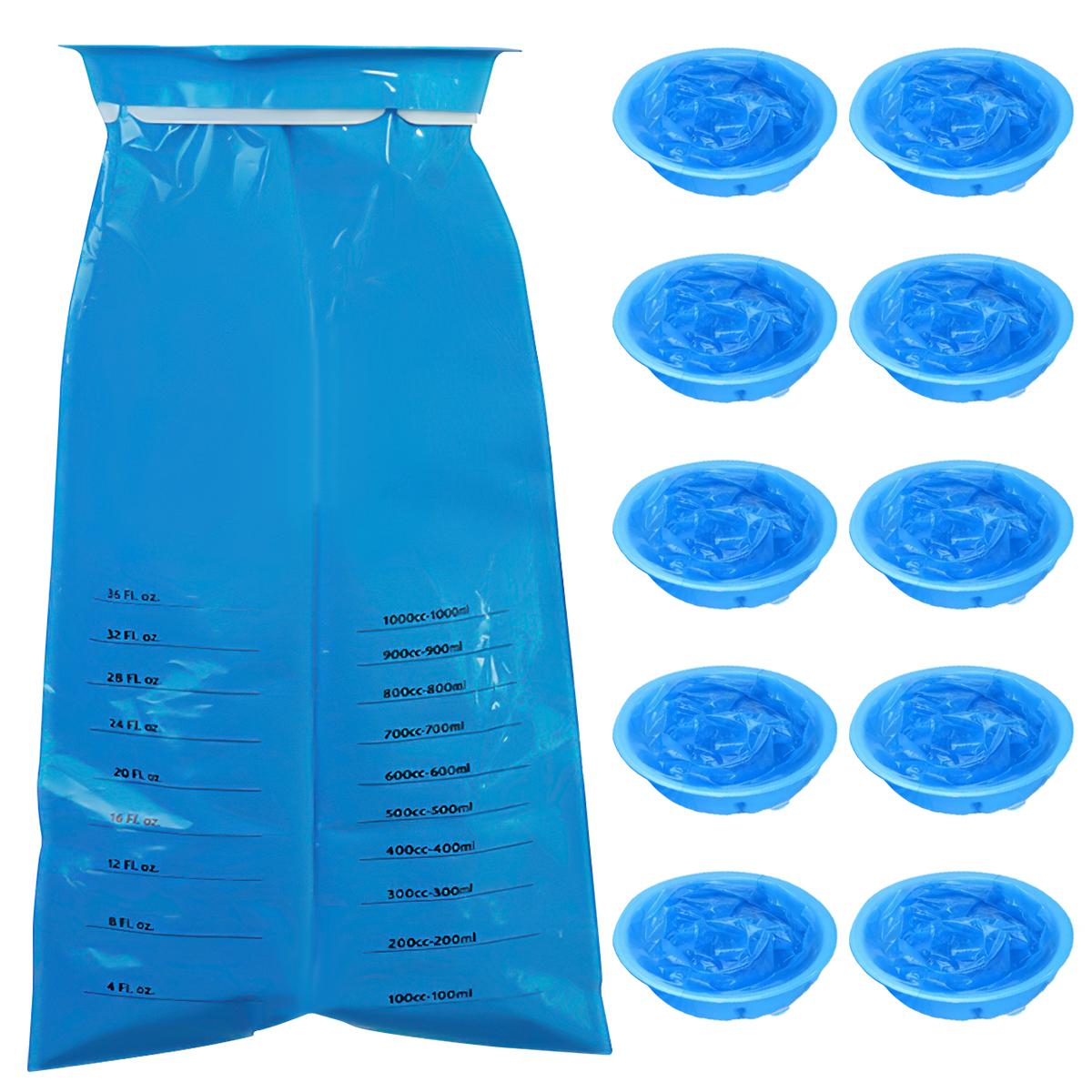 

10/20/50Pcs Sick Bags 1000ML Portable Disposable Travel Car Airplane Motion Sickness Nausea Vomit Cleaning Bag Secure Leak-proof