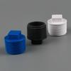 2-15pcs 1/2" 3/4" 1" Inch PVC Male Thread End Plug Connector Water Pipe Fitting Aquarium Garden Plastic Sealing Accessory