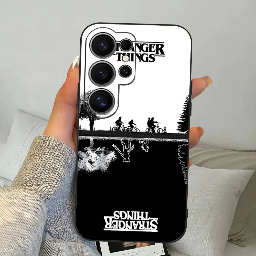 Hot S-Stranger T-Things Phone Case For Samsung S 24 Fe 25 Ultra Plus 20 Lite 21 30 22 23 24 22 Ultra 5G Fundas