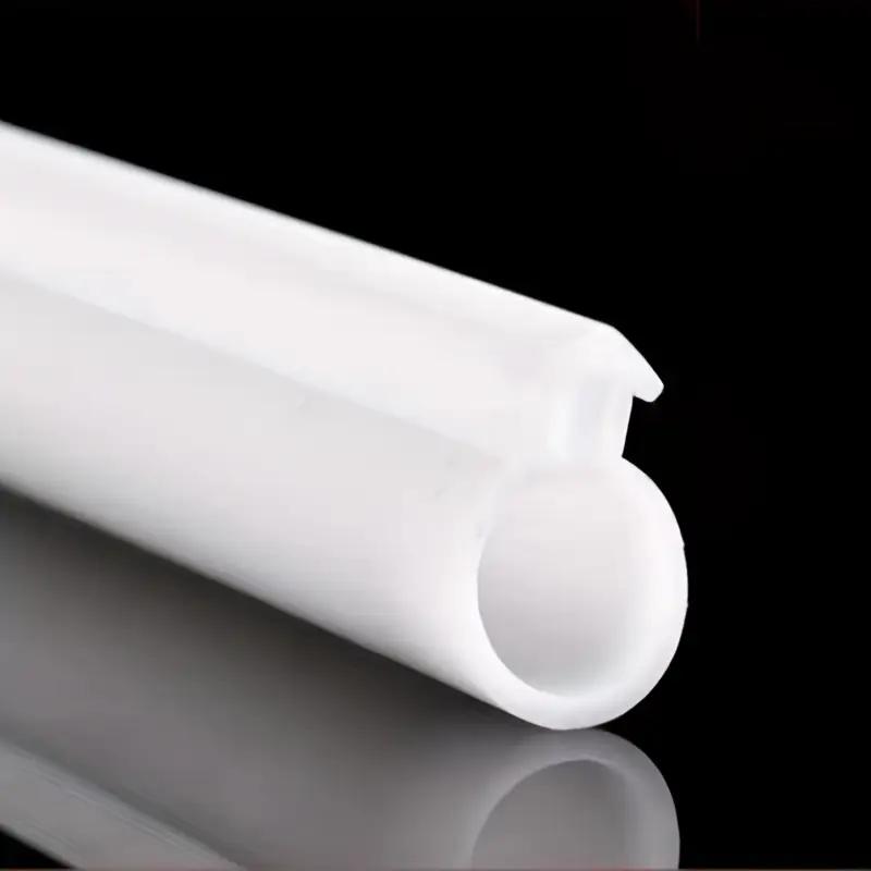 

1PC 2m/78.74inch O-shaped silicone plastic window sealing strip energy-saving, durable and easy to install,flexible soundproof, белый