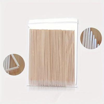 900 bastoncillos de algodón Beauty Stick de 7 cm con punta puntiaguda y control definitivo, aplicador de maquillaje para tatuajes profesional, bastoncillos cosméticos de alta calidad, color blanco