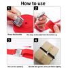 Cargo Straps With Buckle Tie-Down Belt for Motorcycle Car Bicycle Metal Tow Rope Strong Ratchet Fixing Belt for Luggage Bag