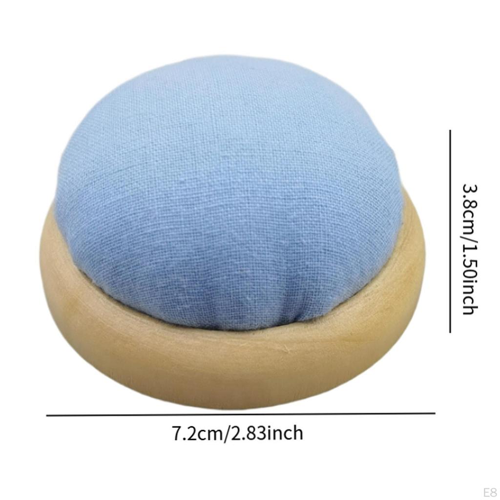 Alfineteiro Porta-Agulhas Redondo Versátil Compacto Costura