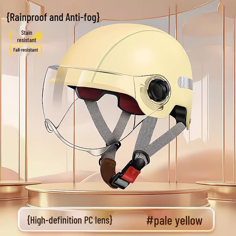 Certified 3C Electric Battery Motorcycle Helmet for All Seasons