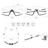 Pochromic Cycling Glasses Men Bicycle Glasses Cycling Sports Cycling Sunglasses Bike Eyewear Outdoor MTB Eyepieces