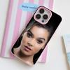 Hailee Steinfeld Jelly Double layer Pink Mobile Phone Case for iPhone 17 16 15 14 13 12 11 Air Pro Max Plus Protective