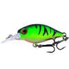 5Pcs Small Crankbait Wobbler Artificial Hard Baits Topwater Crank Wobbler with Tackle Box Plastic Fishing Baits