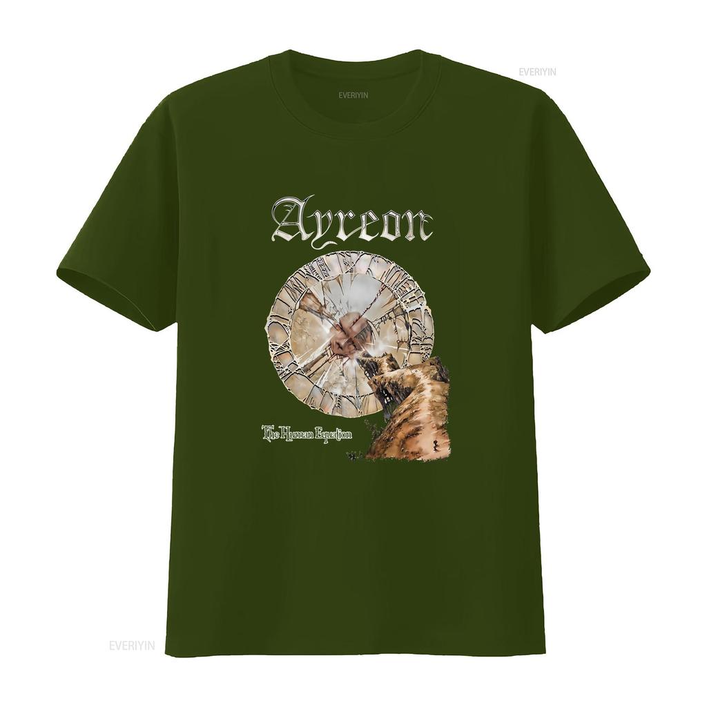 Ayreon The HuUnisex Equation T-shirt Classica Disponibile nelle Taglie dalla S alla 5XL Streetwear Vintage Comoda