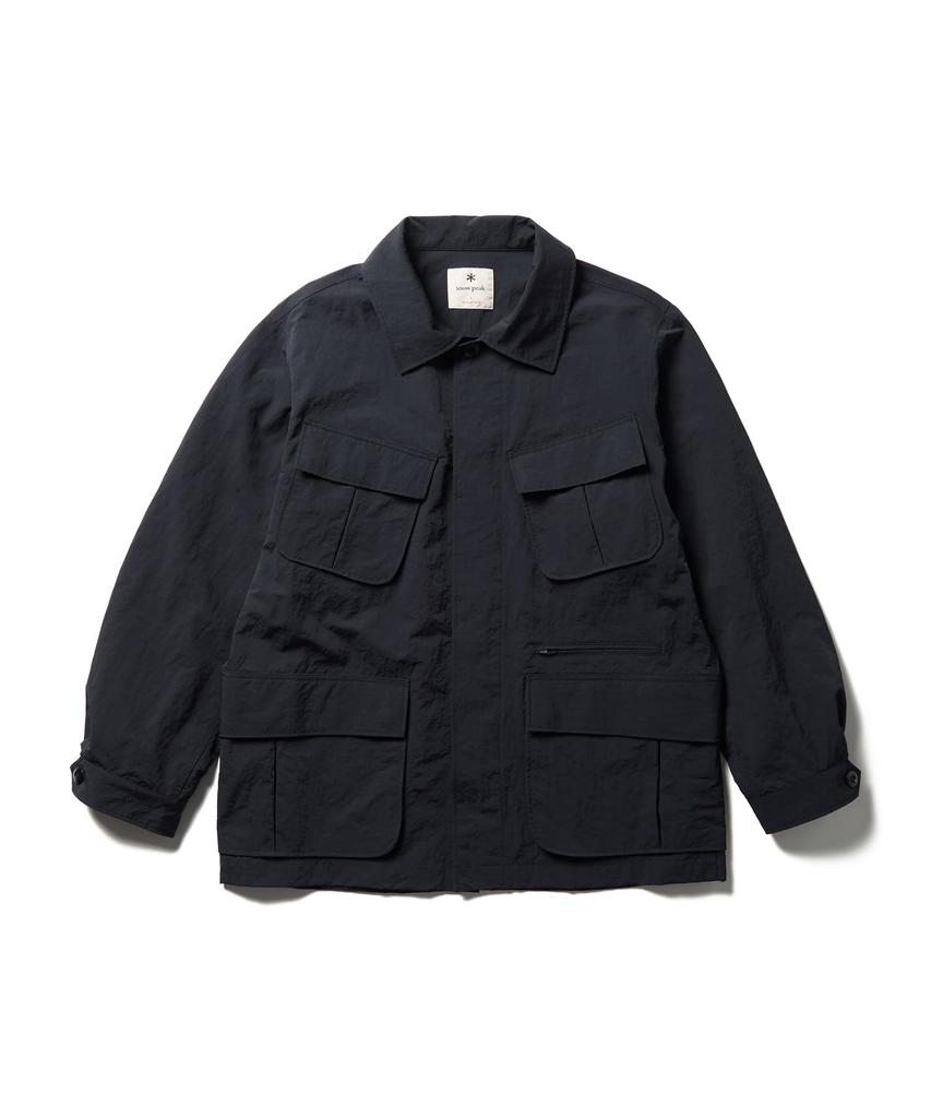 Nylon Washer Jacket Outer Jacket BLACK M [Snow Peak] JK-26SU006 Men's Women's