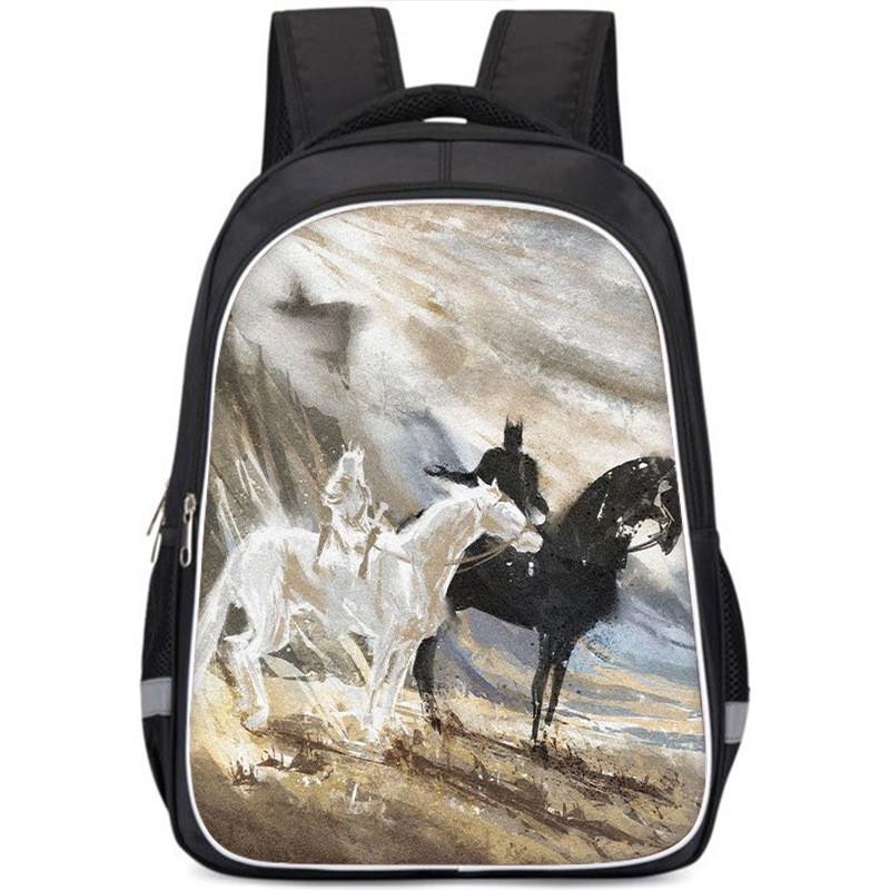 Large Capacity Lightweight Oxford Cloth Kids Backpack For School Unisex