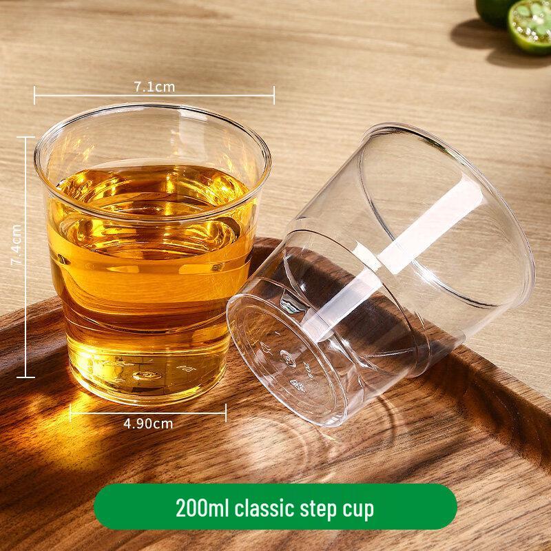 Chixing Disposable Thickened Hard Plastic Beverage & Tea Cups