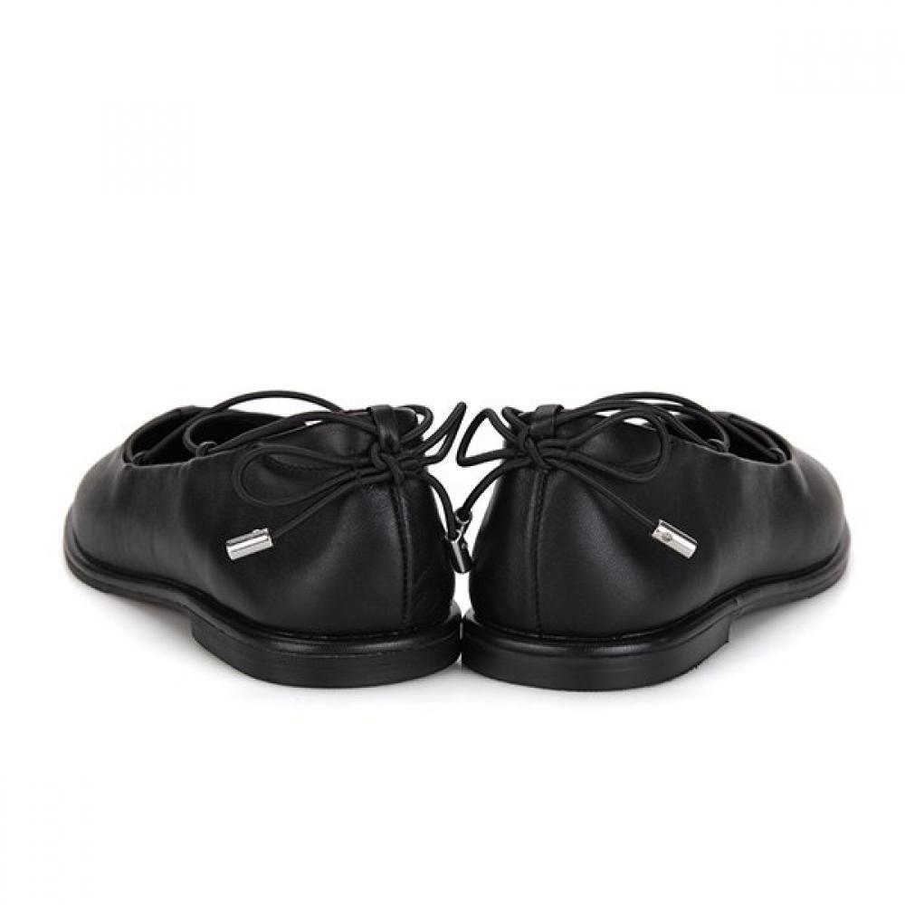 Barbara Lambskin Ballerina Mary Jane Flat Bbg133bk