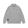 Vintage Heavyweight Stand Collar Sweatshirt For Men, New Loose Embroidered Sportswear For Autumn And Winter, Thickened Jacket