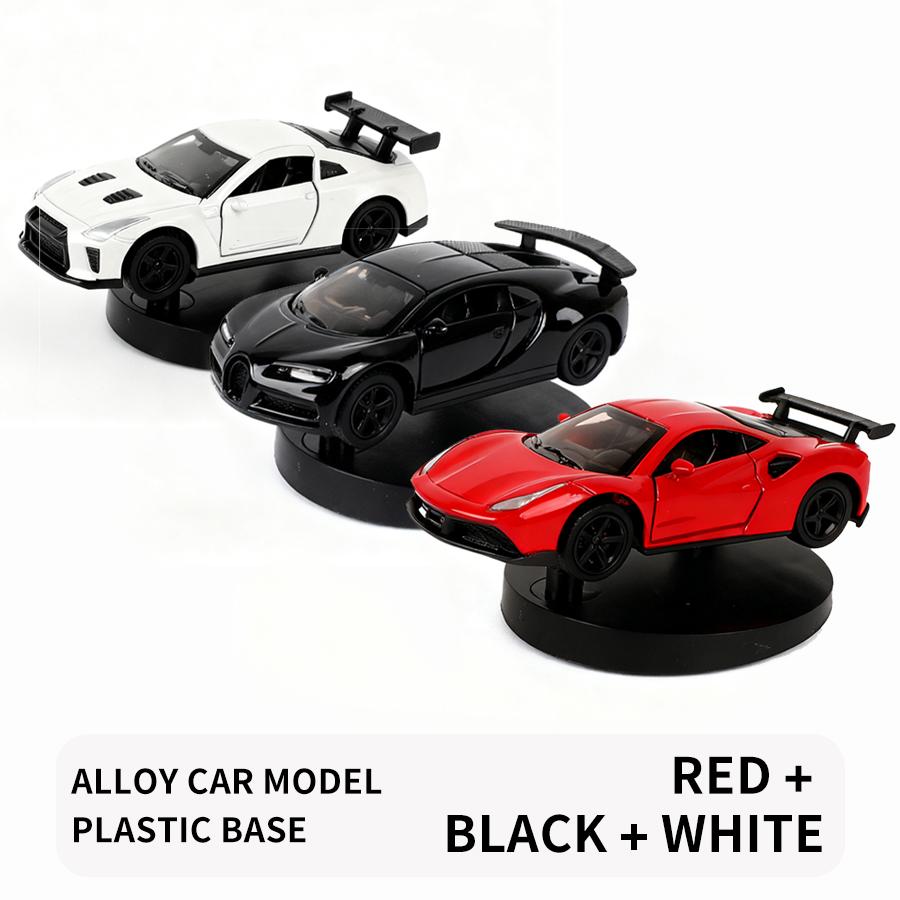 Car Individuality Center Console Decoration Sports Car Drift Rotating Car Decor Auto DashboardTurning Racing Model Decoration