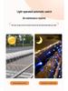 LED Solar Colorful Waterproof Outdoor String Lights for Courtyard, Balcony, and Garden Decoration