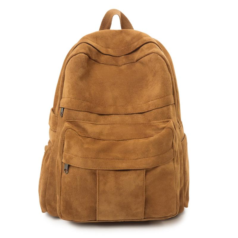 Stylish Backpack for Men and Women with Multiple Pockets and Front Zipper Design