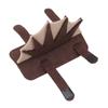 Pet Lizard Costume Skin Friendly 3 Adjustable Straps Cute Felt Reptile Clothes for Bearded Dragon