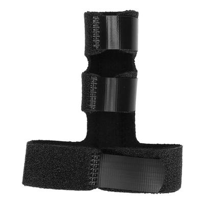 Finger Joints Brace Stabilizer Sprain Fracture Recovery Finger Fixing Splint ProtectorBlack