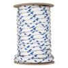 Double-braided rope with Pylen blue stitching, 10 meters, 10mm diameter, bobbin wound