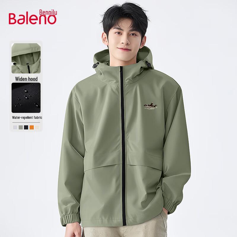 

Baleno Men s Cartoon Print Casual Windbreaker Jacket 3XL