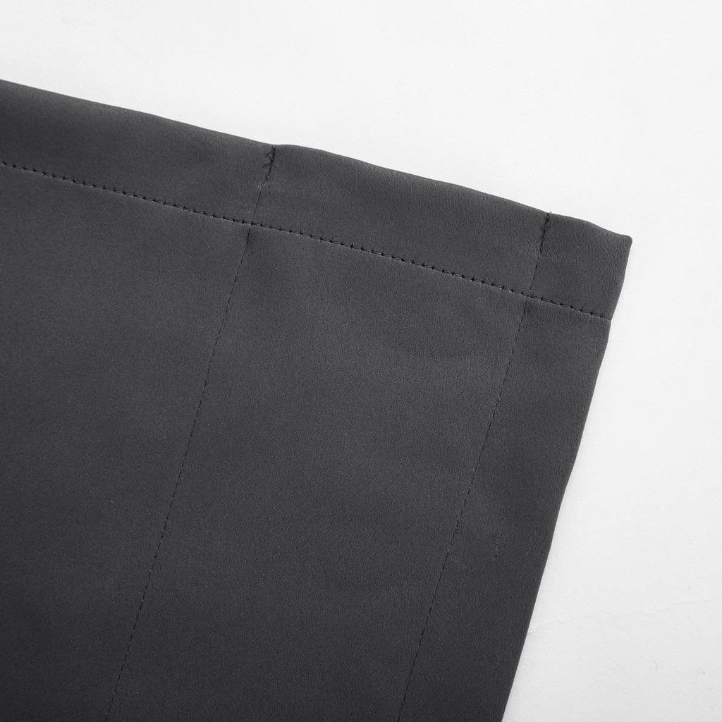 High-Precision Texture Blackout Curtain Cloth Keqiao Curtain Living Room Bedroom Plain Curtain Finished Product