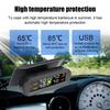 Solar Power TPMS Car Tire Pressure Monitoring System Alarm Tyre Air Pressure Meter Gauge Temperature Warning With 4 Sensors