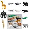 3d Animal Crocodile Building Blocks Diy Plastic Toy Gift For Kids