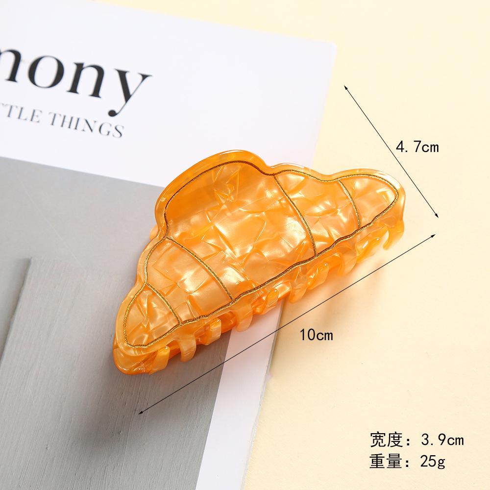 Christmas Gingerbread Man Cartoon Hair Clip, Christmas Cane Candy, Simple Grip Clip, Versatile Commuting Headband, Hair Accessory