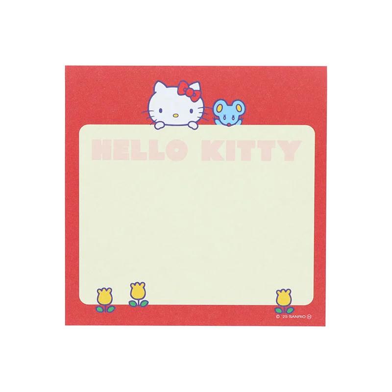 Sanrio Hello Kitty Square Memo Pad ( Retro ) Japan NEW Sanrio Characters