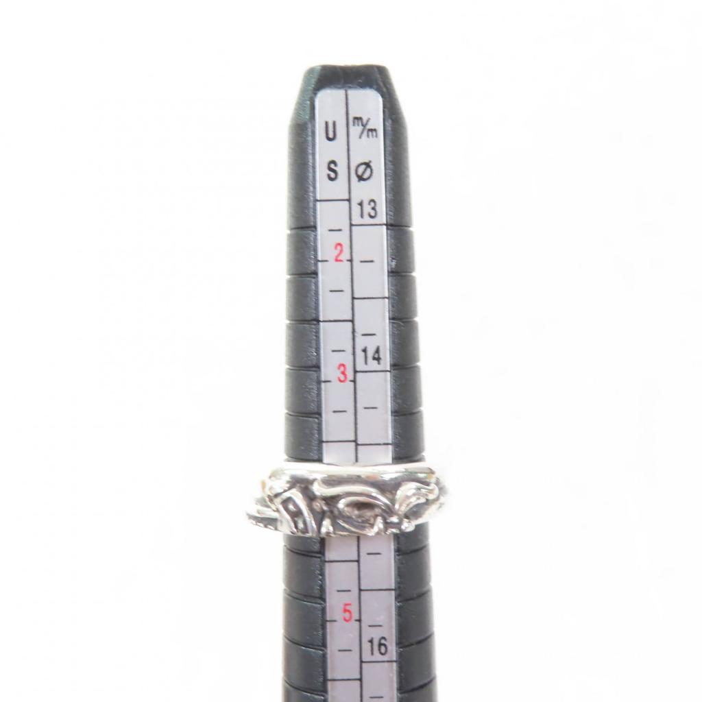 Excellent CHROME HEARTS Ring Half Classic Dagger Ring Silver SV925 Women Used