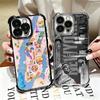 NYC New York City Soft Phone Case For iPhone 15 16 17 Air 14 Pro Max 16E Plus 13 12 Mini Plating Anti-Fall Fundas