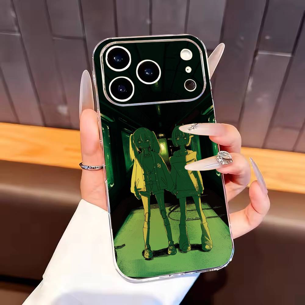 M-Milky S-Subway Anime Phone Case For iPhone17,16,15,14,13,12,11 Plus,Pro Max Soft Transparent Cover